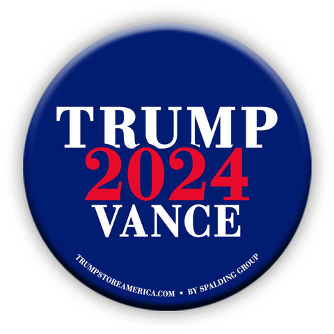 Trump Vance 2024 Button
