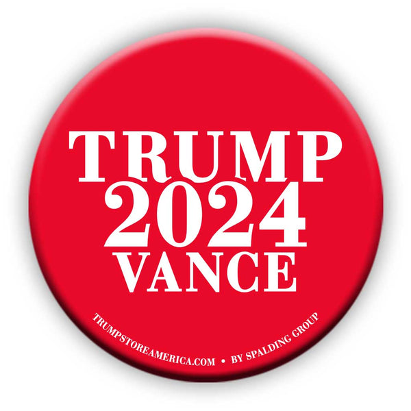 Trump Vance 2024 Button