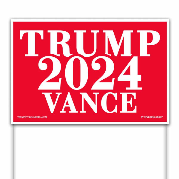 Trump 2024 Yard Sign 4 pack - Take Back America