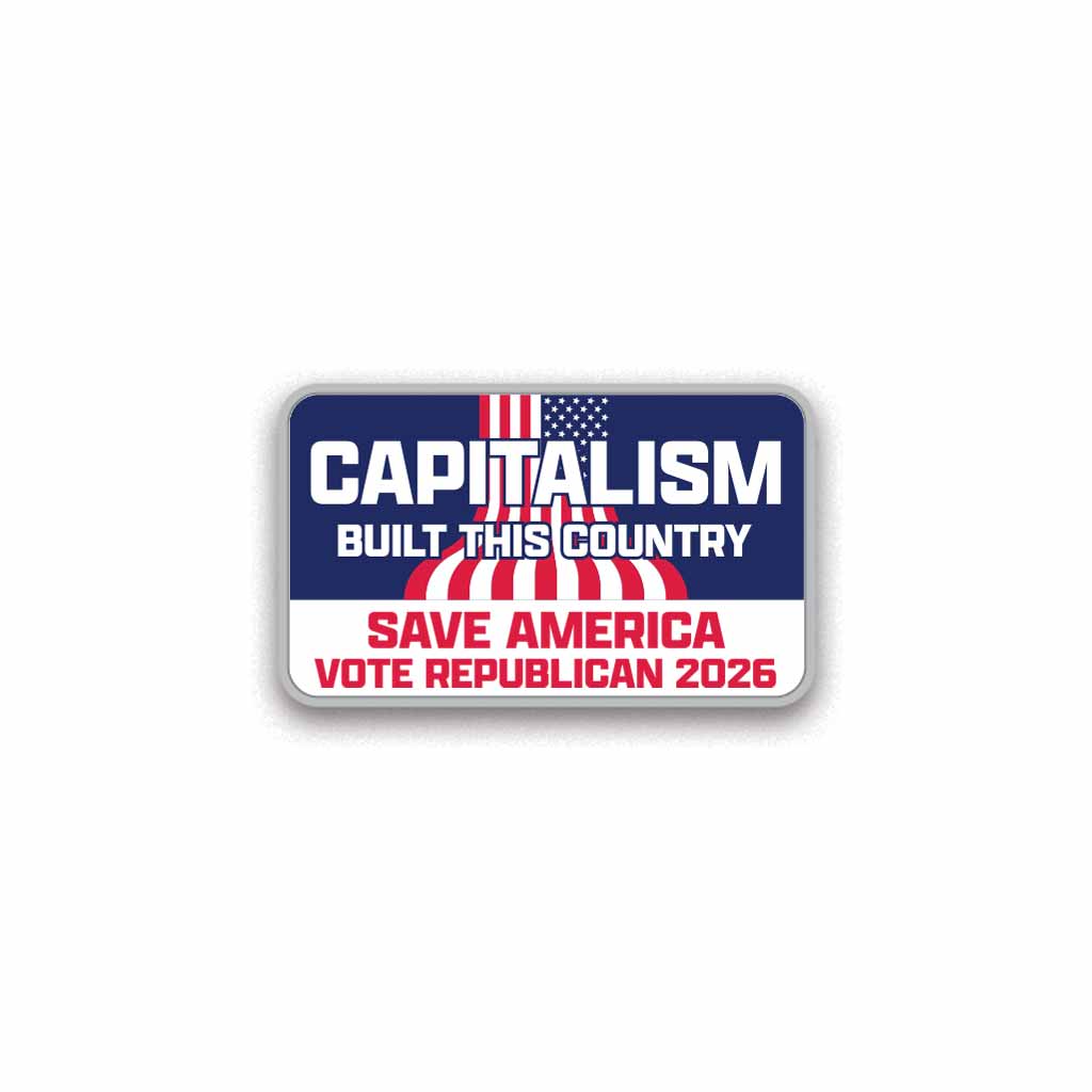 Capitalism Lapel Pin