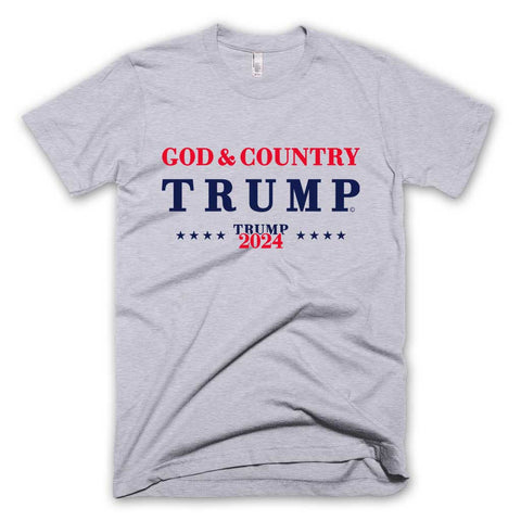 God & Country Trump 2024 T-shirt