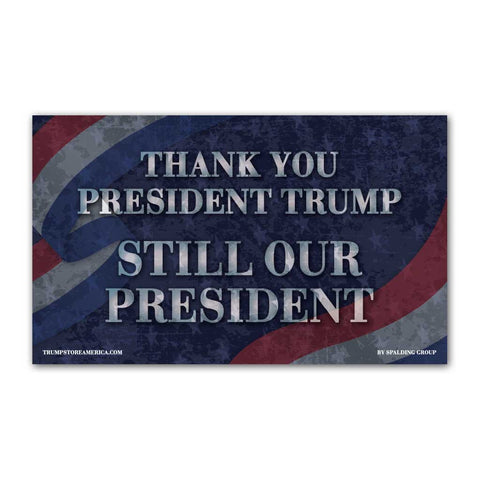 Thank You Vinyl 5' x 3' Banner