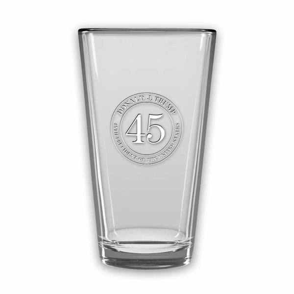 Trump 45 Micro-Brew Glasses (Set of 2) (Personalization Option)