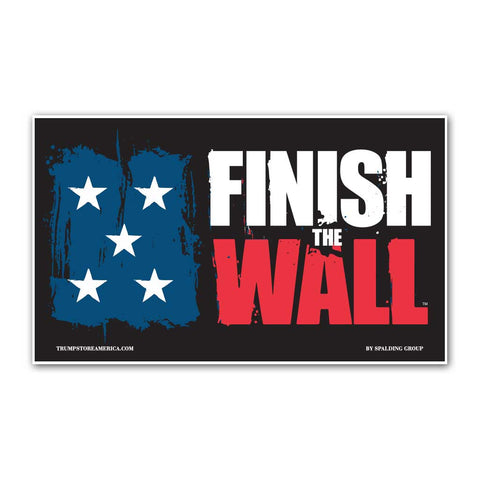Finish The Wall Vinyl 5' x 3' Banner