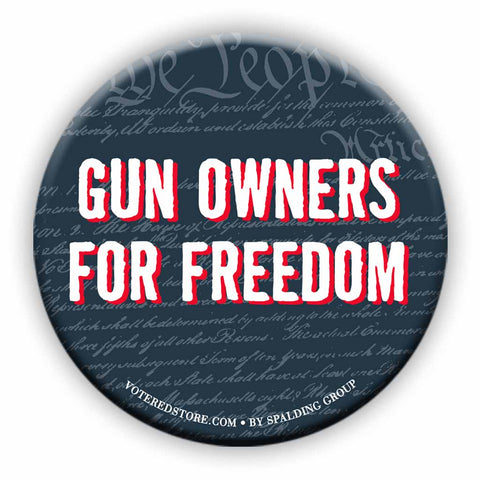 Gun Owners for Freedom Button
