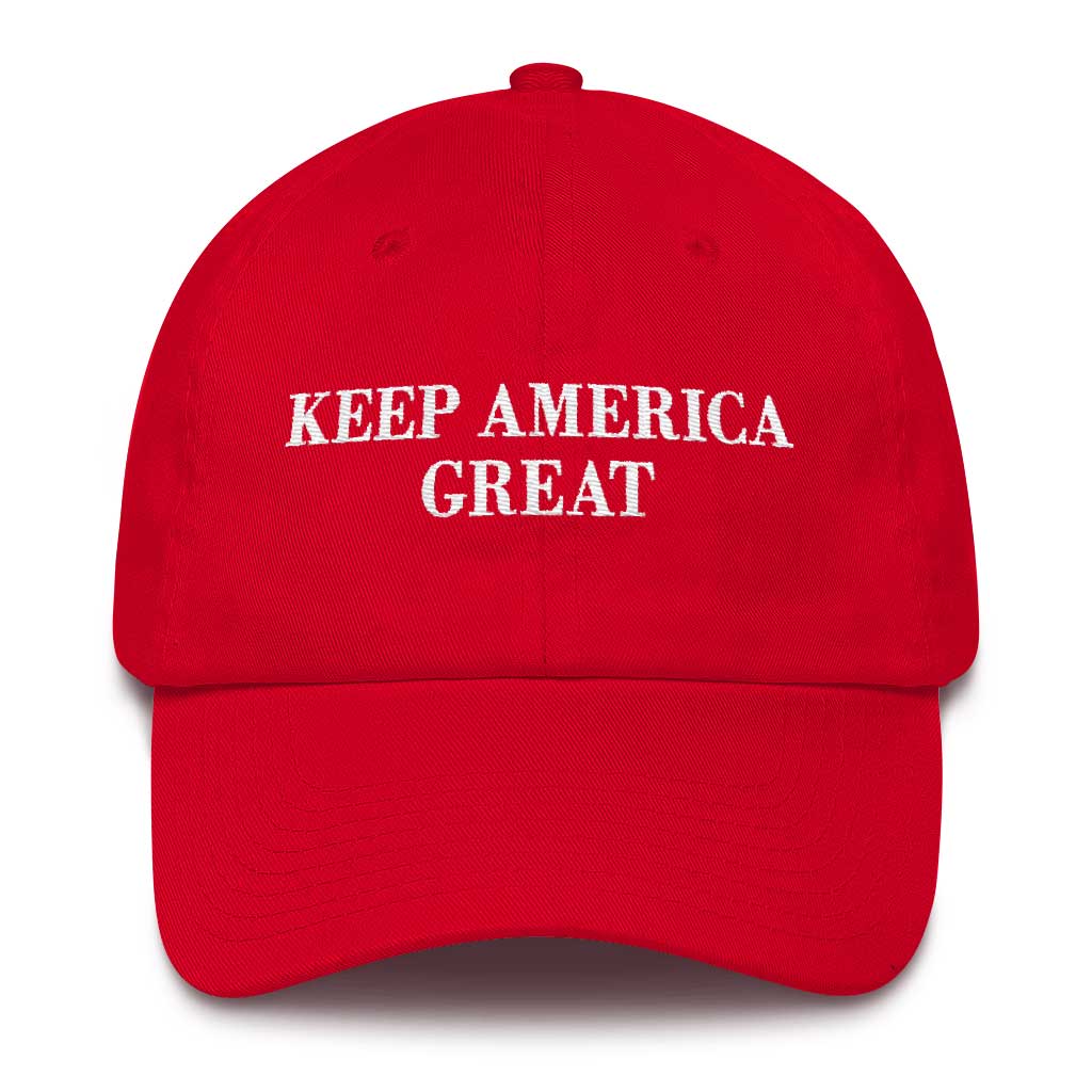 Trump Hat - Keep America Great - Red