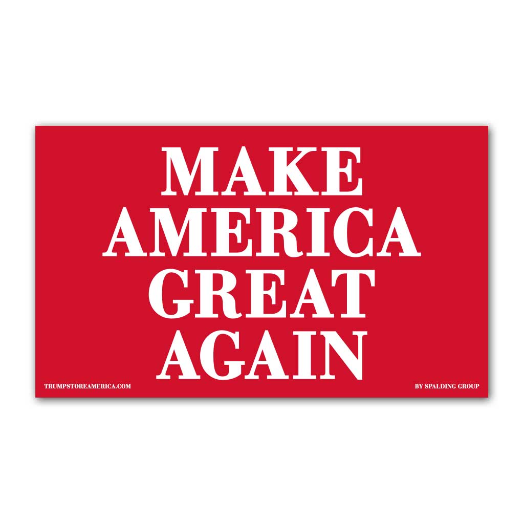 Make America Great Again Vinyl 5' x 3' Banner
