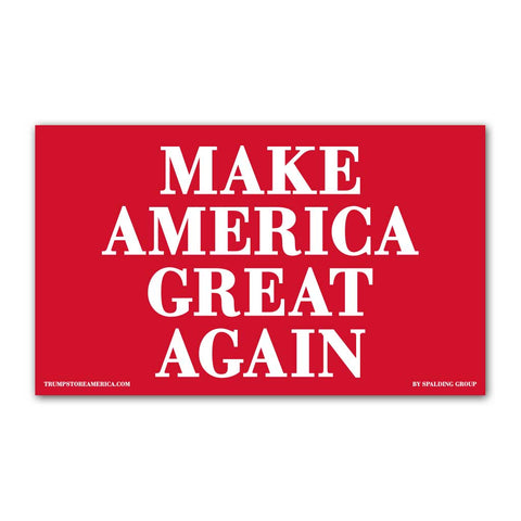 Make America Great Again Vinyl 5' x 3' Banner