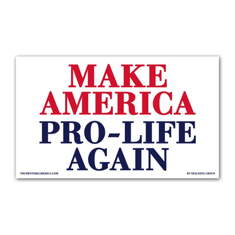 Make America Pro-Life Again Vinyl 5' x 3' Banner