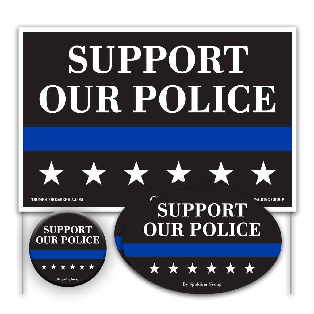 Yard Sign Kit - Support Our Police