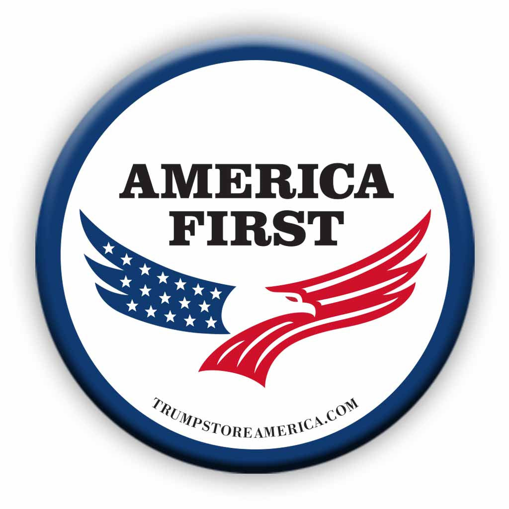 America First Button